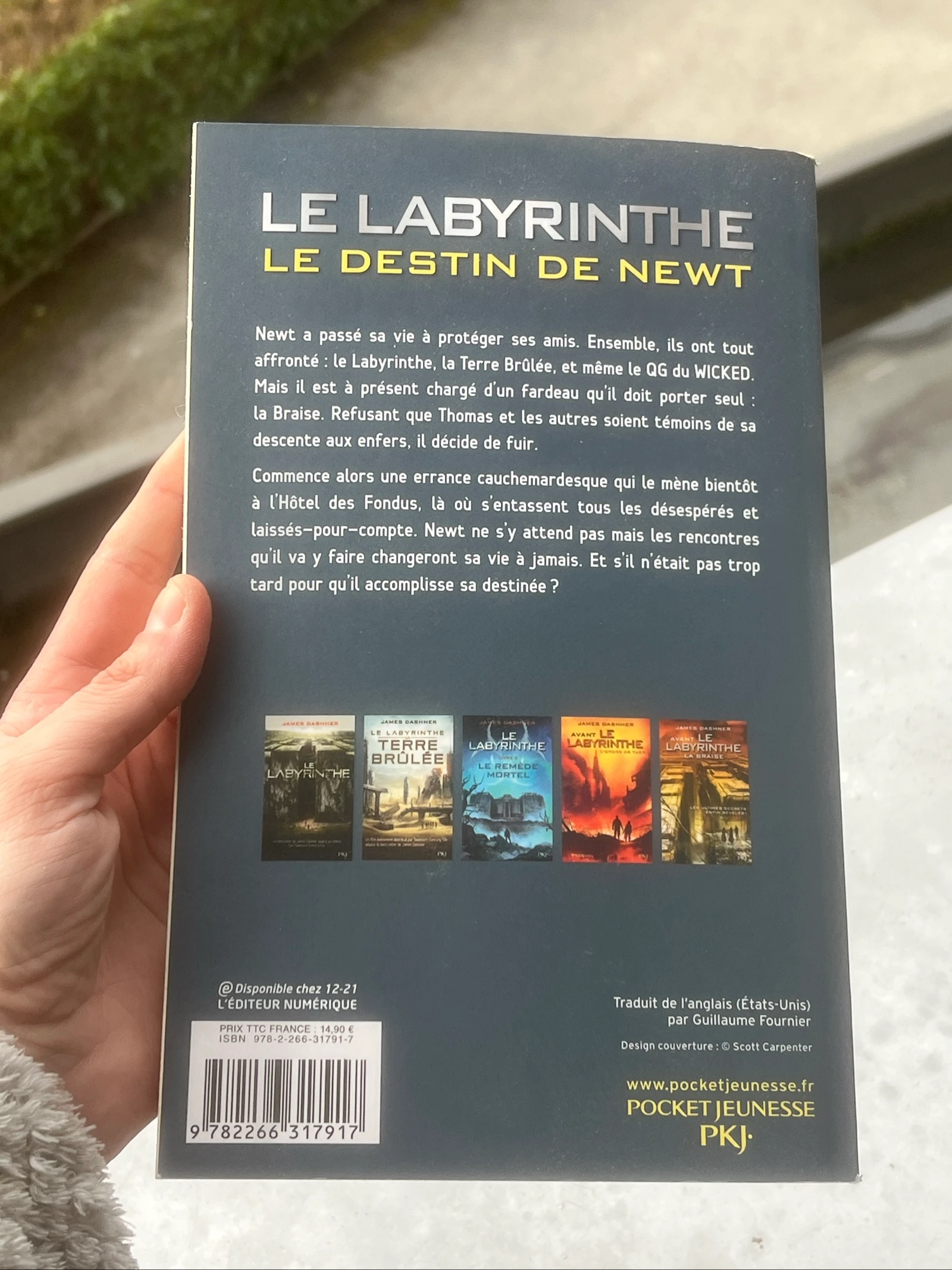libro El Laberinto – El Destino de Newt | James Dashner – photo 3